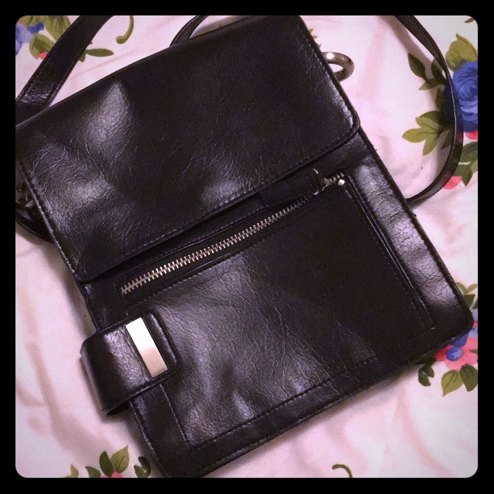Express Black Crossbody Bag